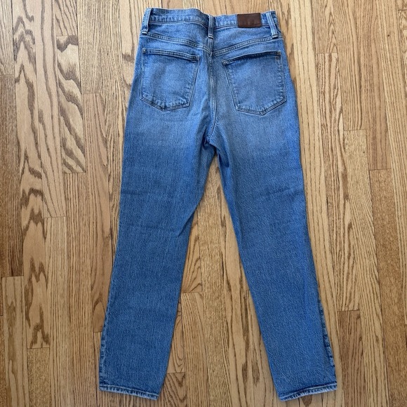 Madewell Jeans Women's Size 26 High Rise Slim BoyJean Denim Classic Straight - Picture 10 of 10